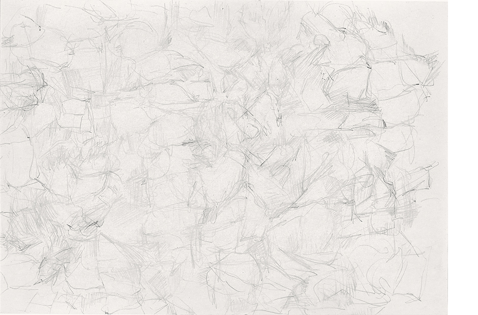 Geroell VIII 2016 Bleistift auf Papier je 205 293 cm